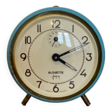 Japy Blue Alarm Clock Alouette Model 60s