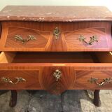 3-drawer neo-baroque commodus circa 1960 (pair available)