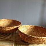 Vintage basket duo
