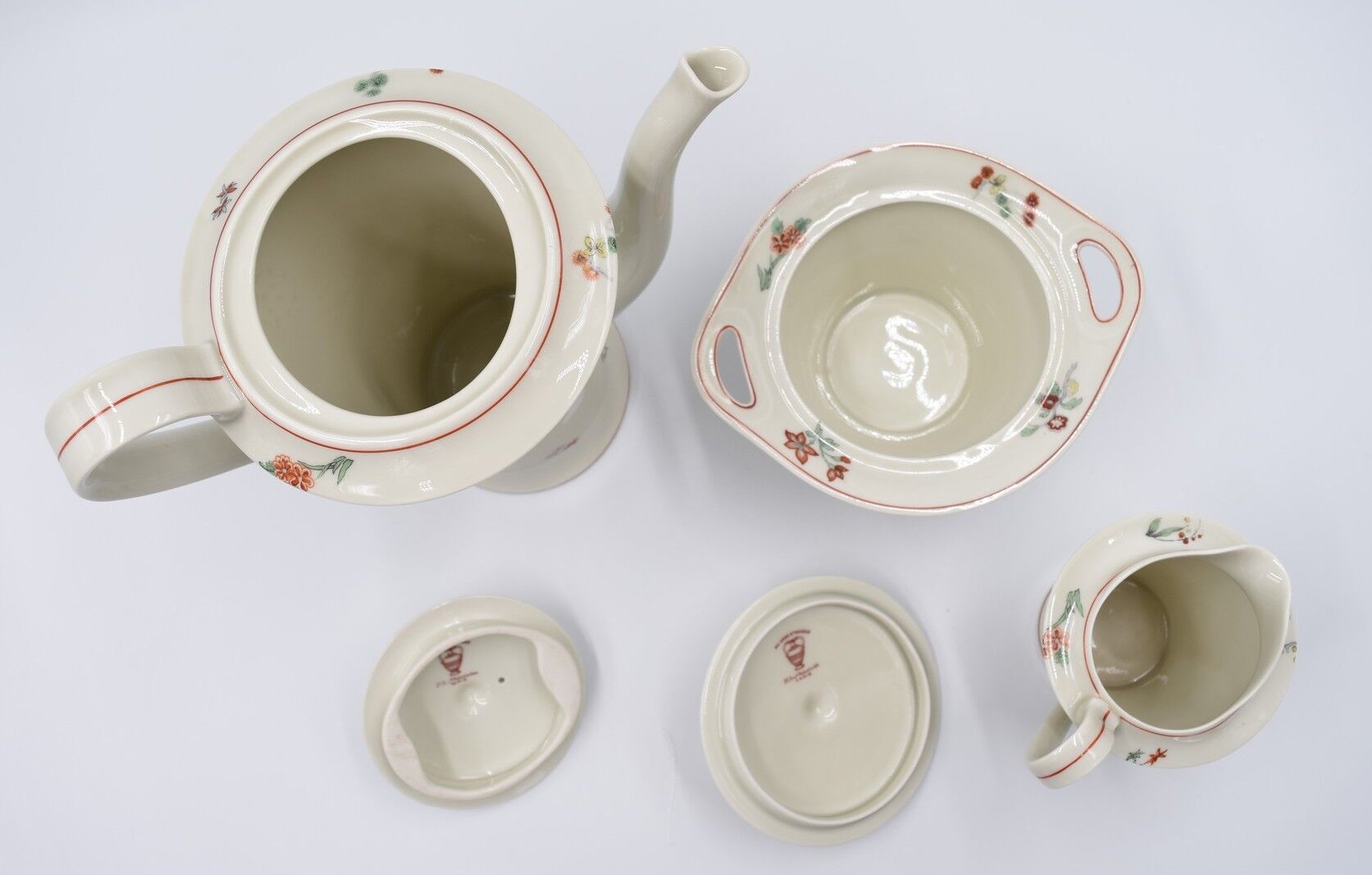 Limoges Haviland porcelain coffee service for Au Vase Etruscan chinese décor