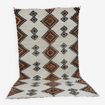 Handmade Moroccan Berber rug 275 X 165 CM