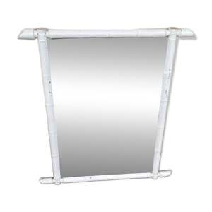 Grand miroir en bois - effet