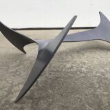 Propeller oval coffee table by Knut Hesterberg 1964