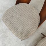 Set of 4 chairs by Antonin Suman for Tatra Nabytok 1960