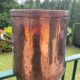 Large copper cauldron 19th