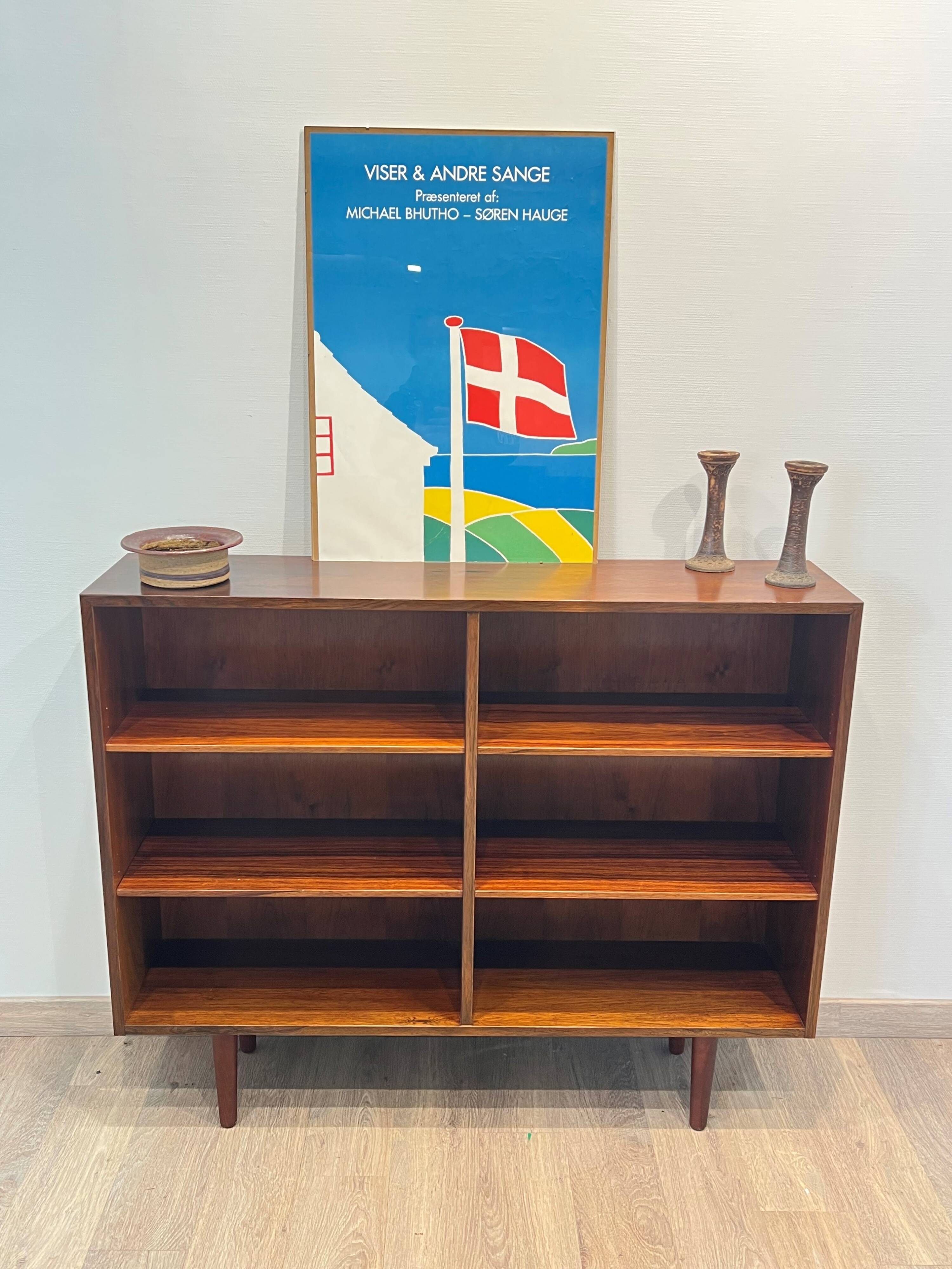 Bookshelf made of rosewood by Omann Junior Denmark