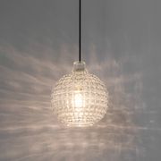 Stunning crystal glass pendant, Peill & Putzler, Germany, 1970s
