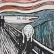 Edvard Munch: The Scream, signed lithograph