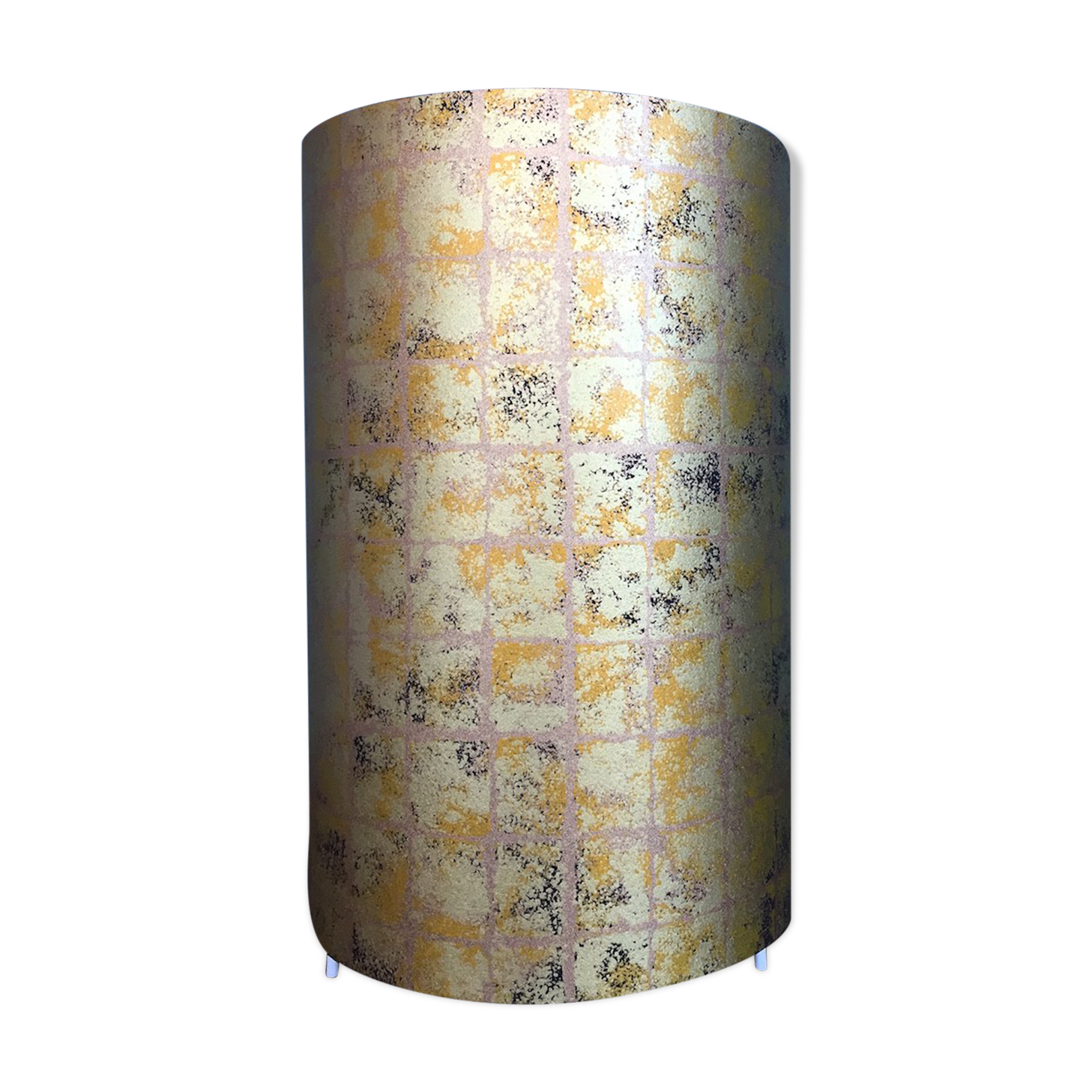 Cylindrical footbats gold leaf
