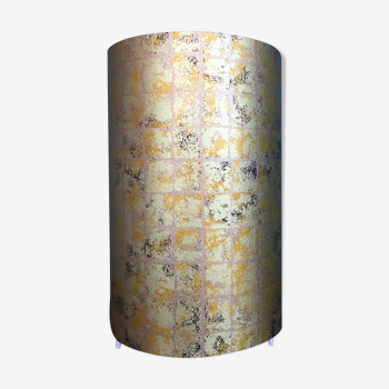 Cylindrical footbats gold leaf