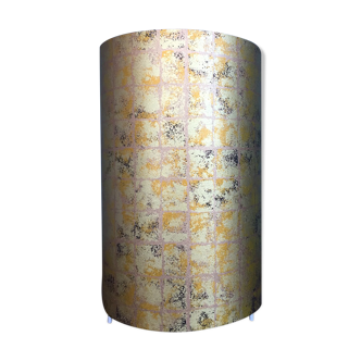 Cylindrical footbats gold leaf
