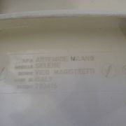 Set of 4 white Selene chairs by Magistretti Artemide