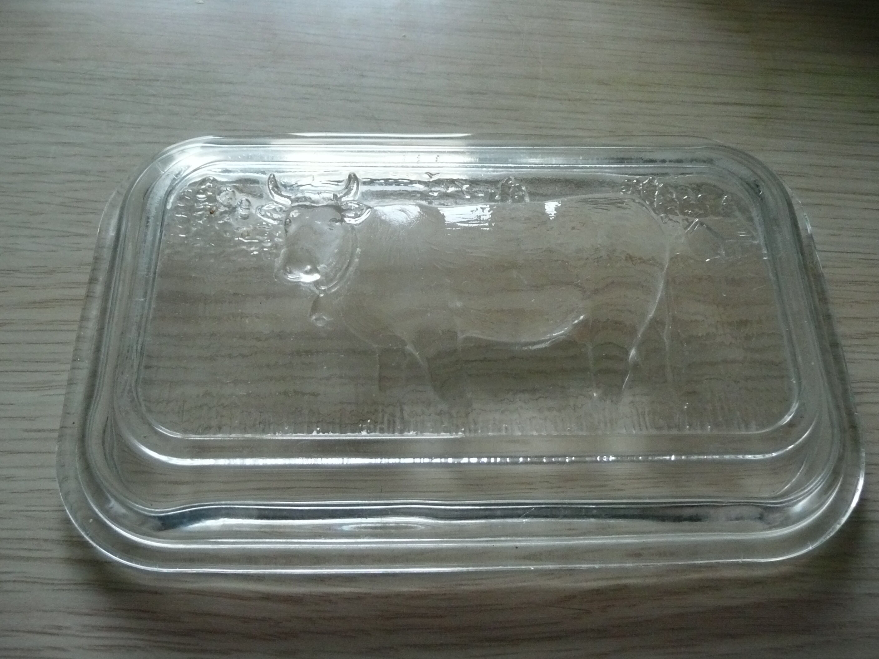 Old butter dish