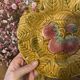 Set of 3 Sarreguemines slushie dessert plates