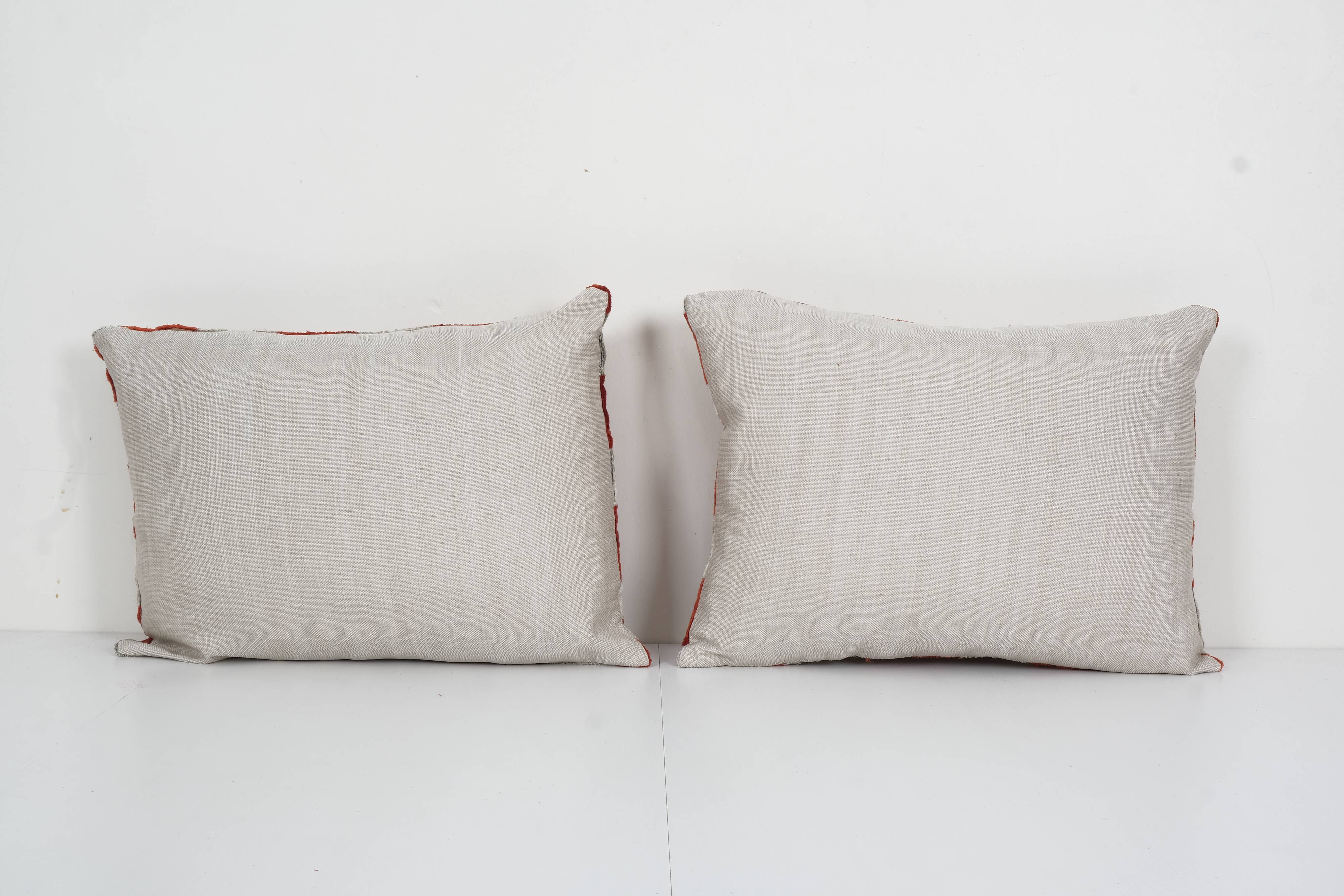 Pair of cushions