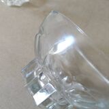 6 coupelles en verre