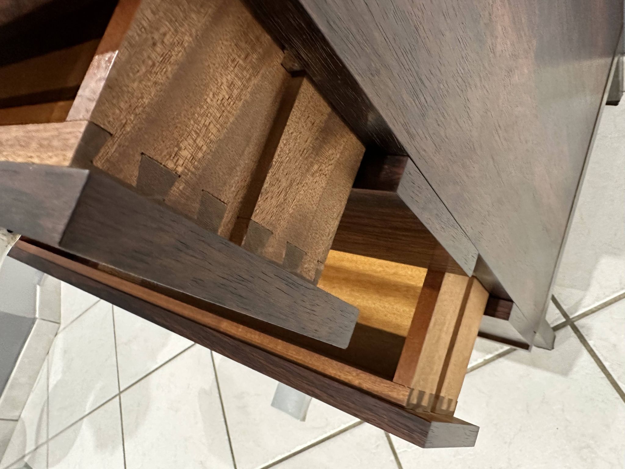Scandinavian chest of drawers rosewood Denmark 1960