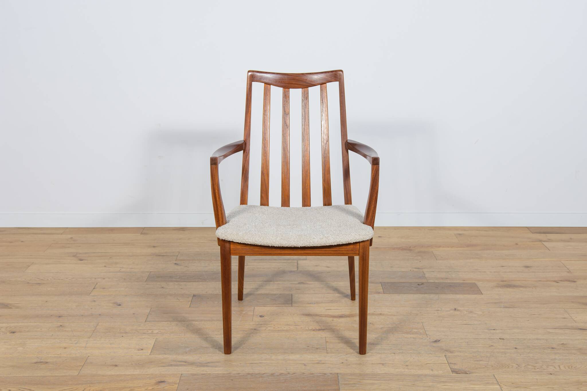 Mid-Century Teak and Fabric Dining Chairs by Leslie Dandy for G-Plan, Unite