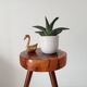 Brutalist tripod stool from the 1960s.