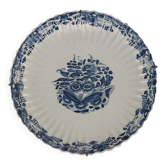 Assiette ancienne en majolique Man. Antonibon, Nove, Italie, XVIIIe siècle