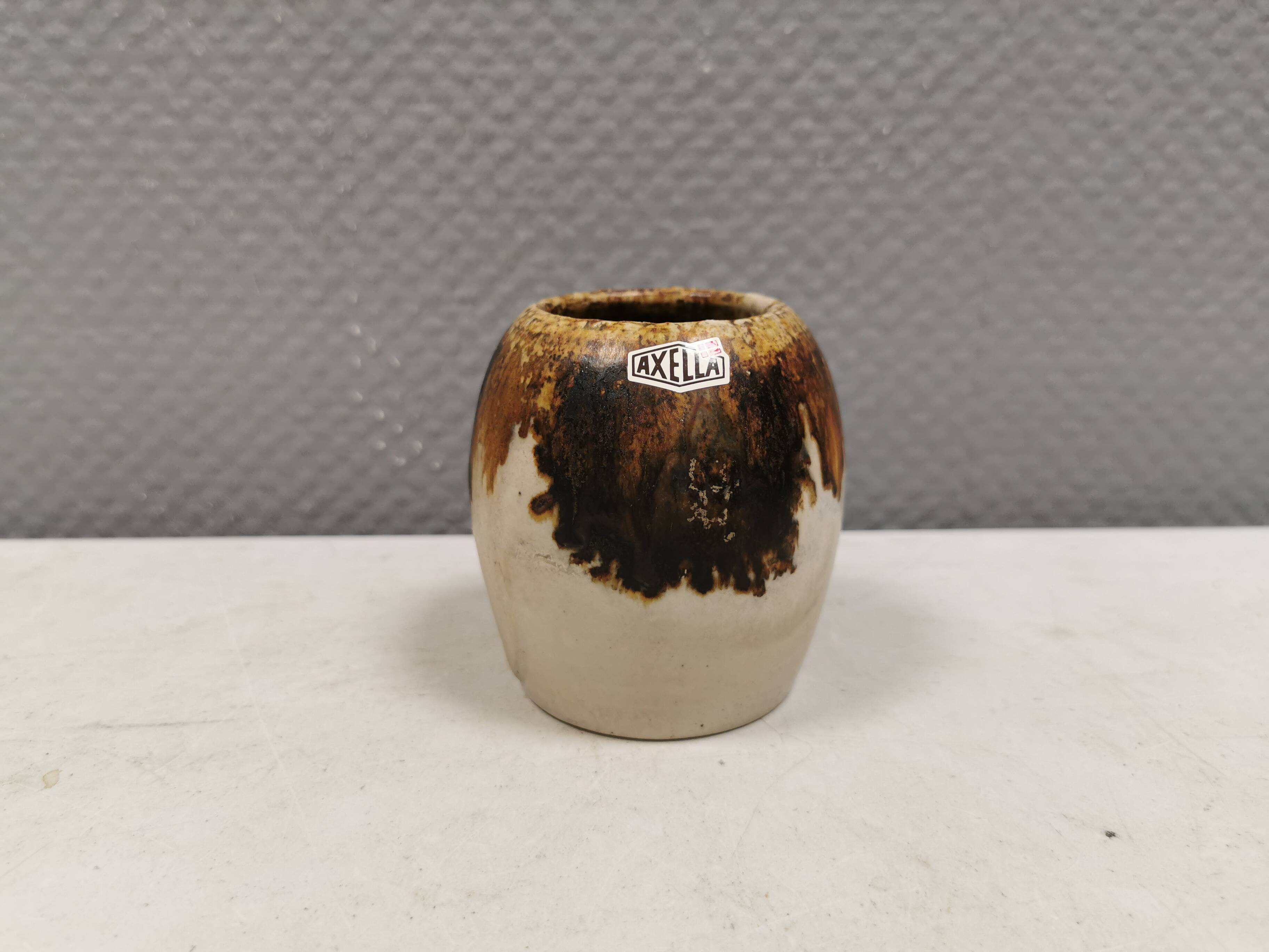 A small, beautiful ceramic vase by Axel Larsen Denmark 1980s