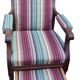 Voltaire rack and footstool