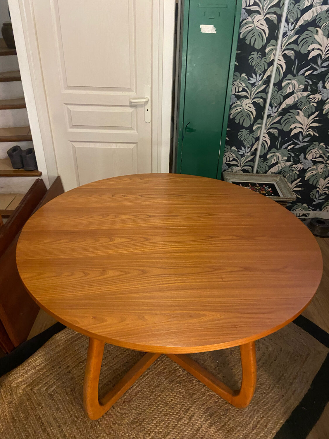 Vintage teak dining table