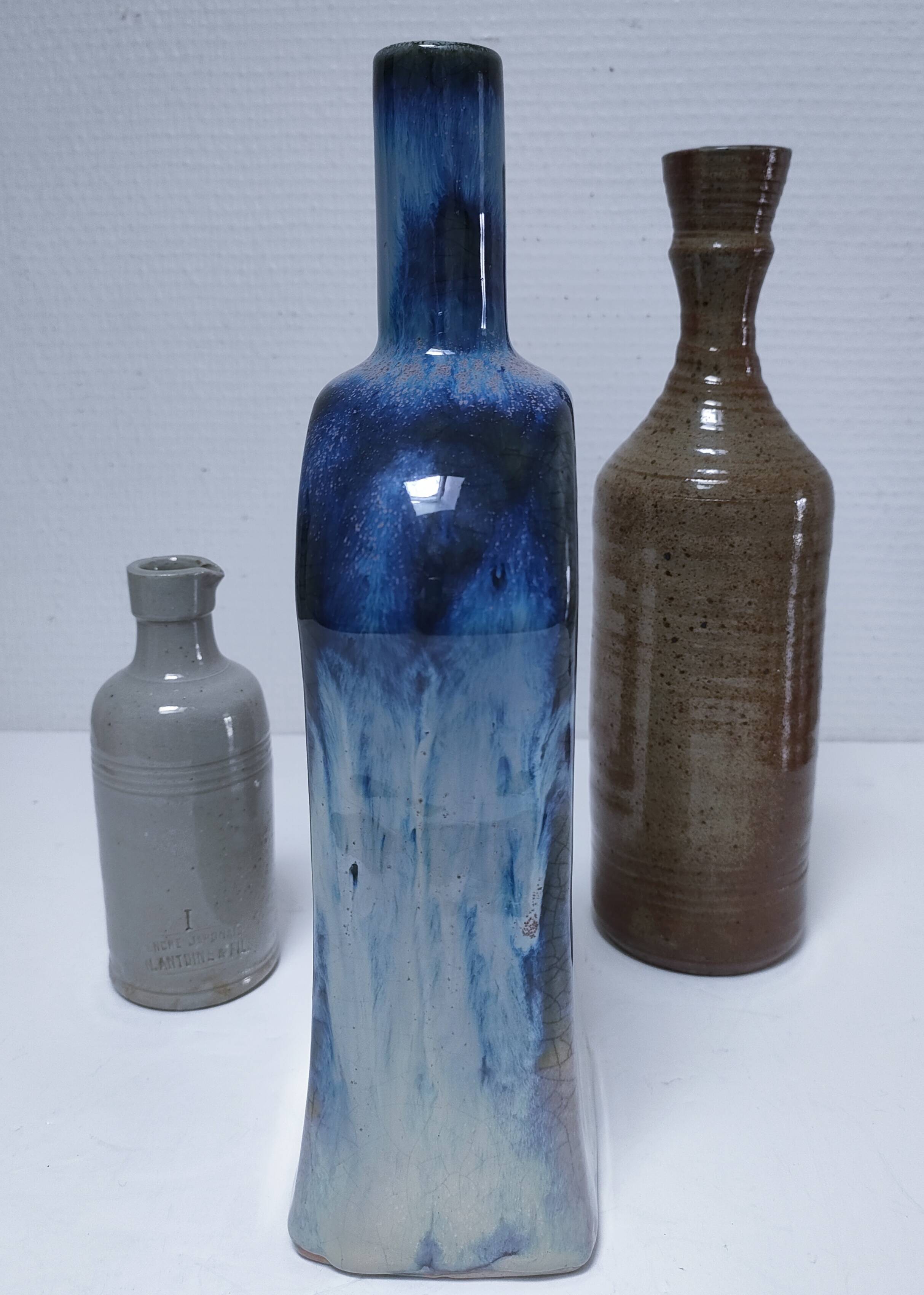 Three vintage soliflore ceramics