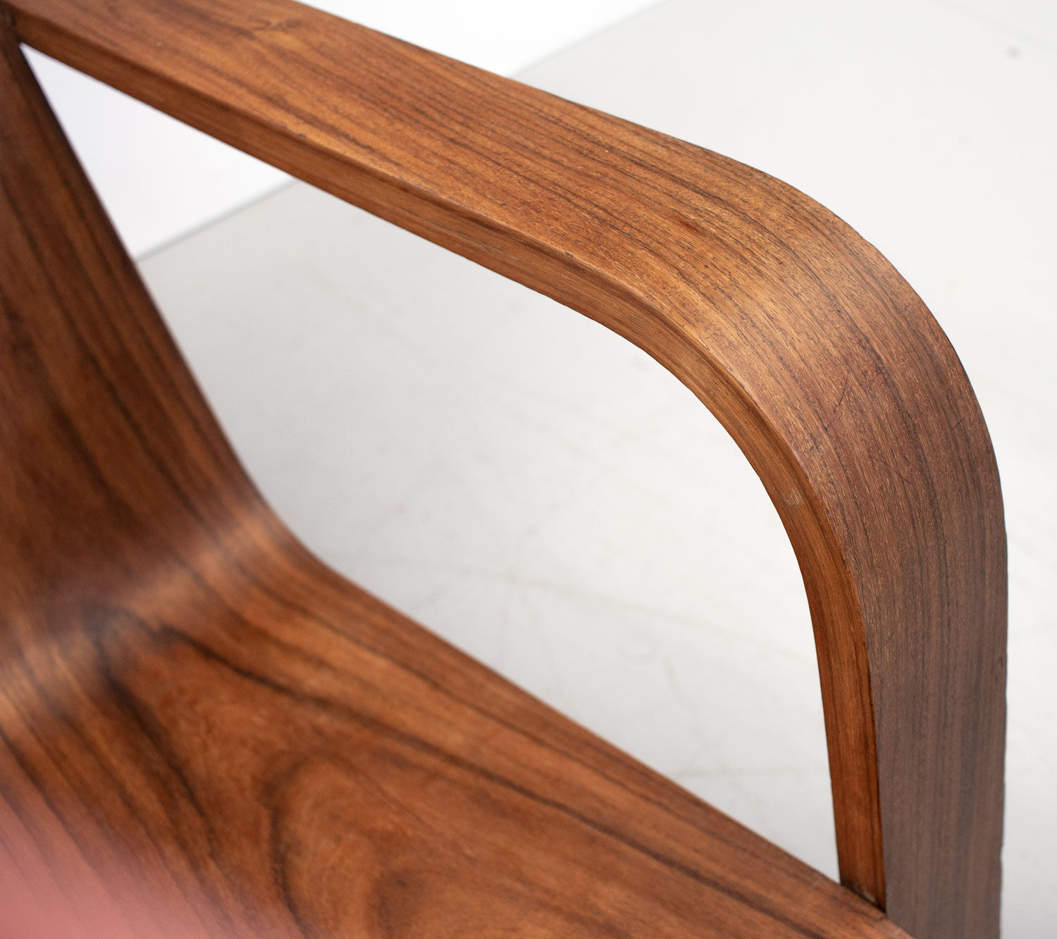 1930s modernist cantilever plywood armchair