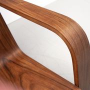 1930s modernist cantilever plywood armchair