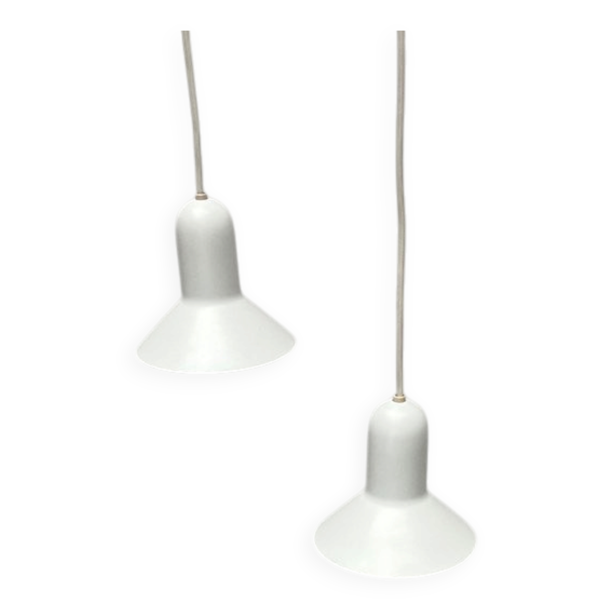 Danish confetti pendant lamps from the mid-century space age by Claus Bondrup and Torsten Thorup for Focus, 1960s, set of 2.