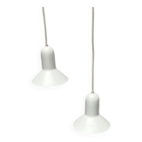 Danish confetti pendant lamps from the mid-century space age by Claus Bondrup and Torsten Thorup for Focus, 1960s, set of 2.