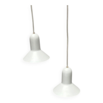 Danish confetti pendant lamps from the mid-century space age by Claus Bondrup and Torsten Thorup for Focus, 1960s, set of 2.