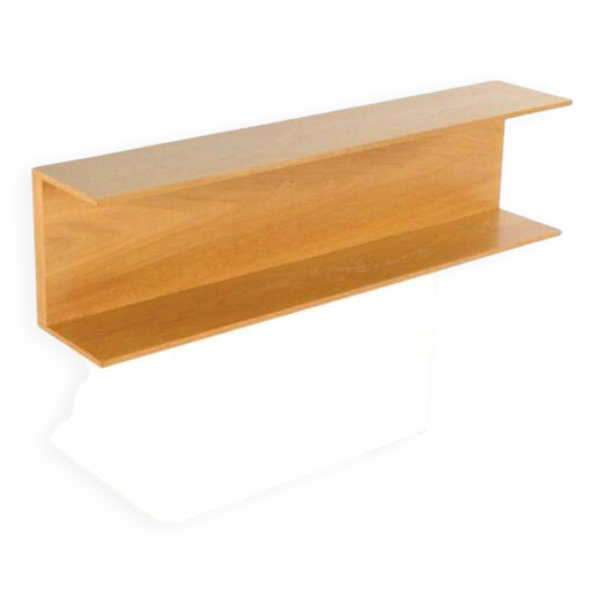 Walter Wirz for Wilhelm Renz wall shelf oak