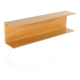 Walter Wirz for Wilhelm Renz wall shelf oak