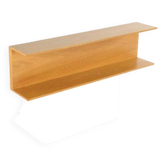 Walter Wirz for Wilhelm Renz wall shelf oak