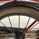 Foldable vintage metal children's bike