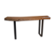 Console en noyer massif
