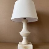 Old alabaster table lamp