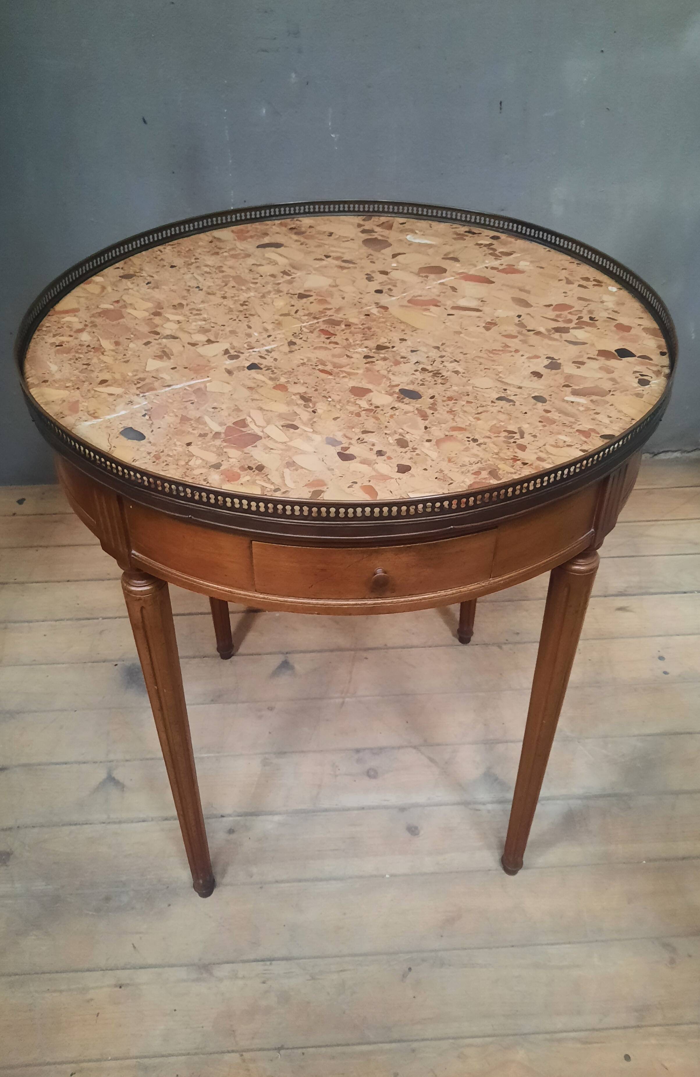 Louis XVI style hot water bottle table