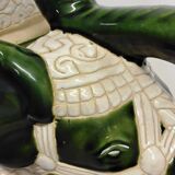 Vintage ceramic elephant plant pot