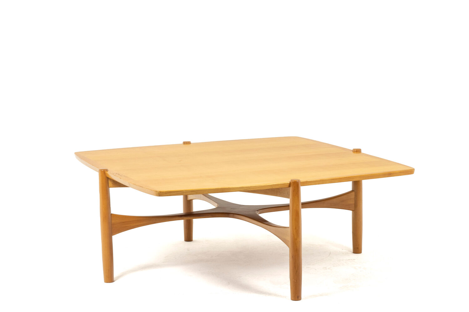 Cherry coffee table, 1970s