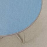 Dutch round bauhaus side table, 1930s