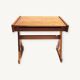 Old school desk renovated in solid oak
