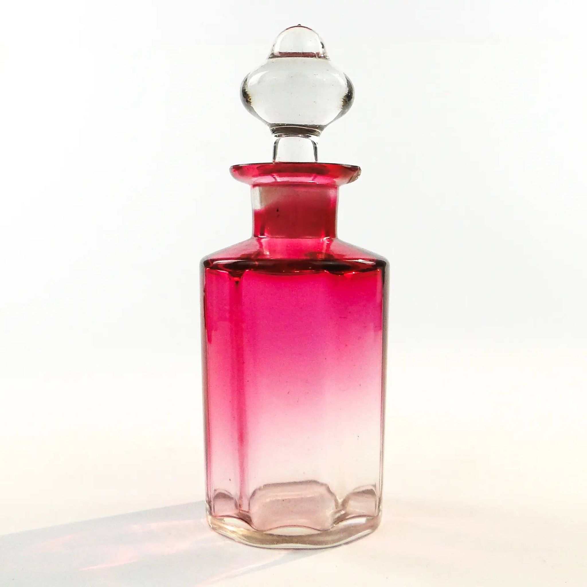 Carafe, Art Nouveau, glass, France, early 20th century