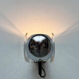 German wall lamps model 540 from the mid-century space age in the style of Gino Sarfatti, 1960s, set of 2.