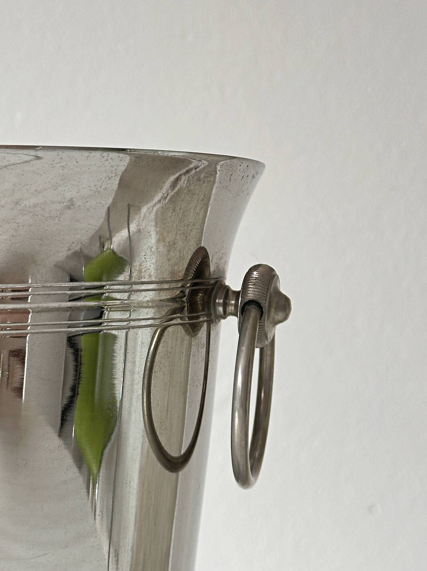 Vintage silver champagne bucket