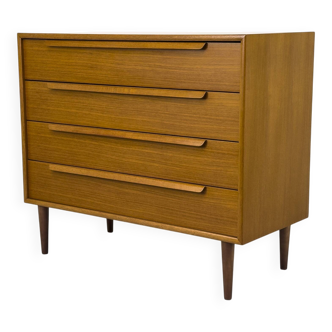 Teak chest of drawers from WK Möbel, 1960s