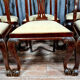 Series of 6 Chippendale mahogany chairs circa 1900