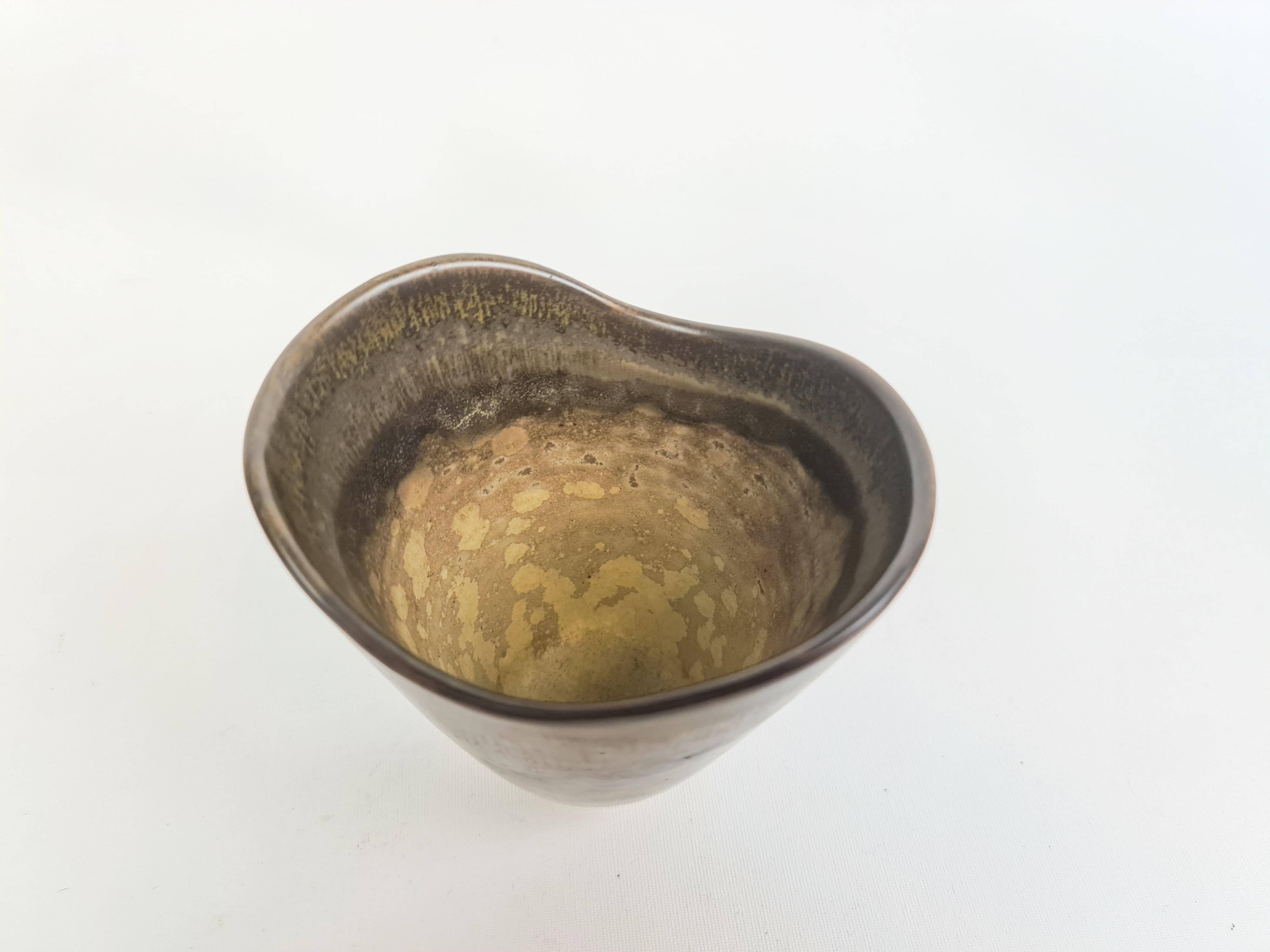 Mid-century ceramic vase by Carl-Harry Stålhane for Rörstrand, Sweden, 1950s.